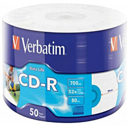 Verbatim 50x CD-R 700 MB 50 kpl