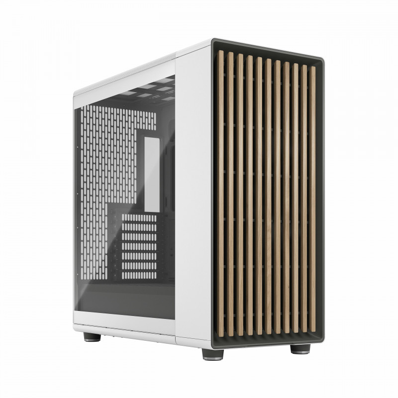 Fractal Design FD-C-NOR1X-04 tietokonekotelo Midi Tower Valkoinen