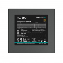 DeepCool PL750D virtalähdeyksikkö 750 W 20+4 pin ATX ATX Musta