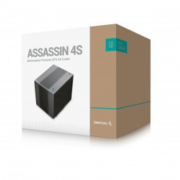 DeepCool ASSASSIN 4S Suoritin Ilmanjäähdytin 14 cm Musta 1 kpl