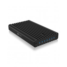 ICY BOX IB-2817MCL-C31 SSD-kotelo Musta M.2 USB-virta