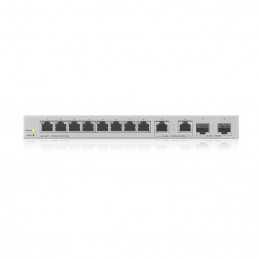 Zyxel XGS1210-12-ZZ0102F verkkokytkin Hallittu Gigabit Ethernet (10 100 1000) Harmaa