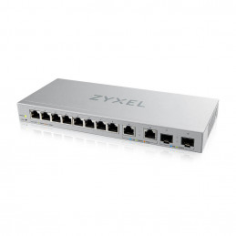 Zyxel XGS1210-12-ZZ0102F verkkokytkin Hallittu Gigabit Ethernet (10 100 1000) Harmaa