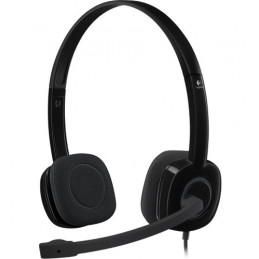 Logitech H150 Stereo Headset Kuulokkeet Langallinen Pääpanta Toimisto puhelukeskus Musta