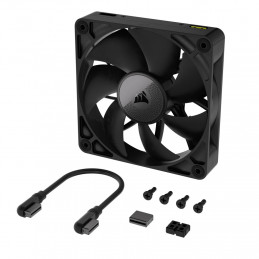 Corsair iCUE LINK RX140 Tietokonekotelo Tuuletin 14 cm Musta 1 kpl