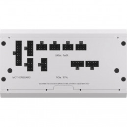 Corsair RM750x virtalähdeyksikkö 750 W 24-pin ATX ATX Valkoinen