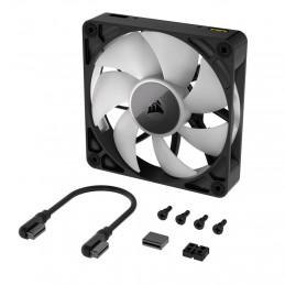 Corsair iCUE LINK RX120 RGB Tietokonekotelo Tuuletin 12 cm Musta 1 kpl