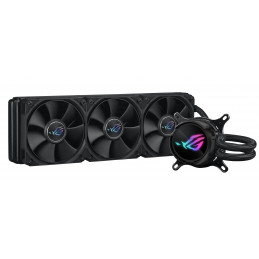 ASUS ROG Strix LC III 360 Suoritin Nestejäähdytyspakkaus 12 cm Musta