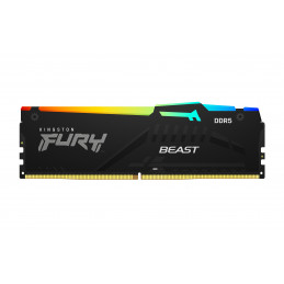 Kingston Technology FURY Beast RGB muistimoduuli 16 GB 1 x 16 GB DDR5 ECC
