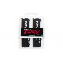 Kingston Technology FURY Beast RGB muistimoduuli 64 GB 2 x 32 GB DDR5 ECC