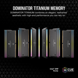 Corsair Dominator Titanium CMP96GX5M4B6400C32 muistimoduuli 96 GB 4 x 24 GB DDR5 4800 MHz