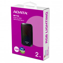 ADATA SE770G 2 TB Musta