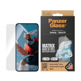 PanzerGlass Ultra Wide Fit D3O PET-Folie Kirkas näytönsuoja Samsung 1 kpl