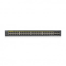 Zyxel GS1920-48HPV2 verkkokytkin Hallittu Gigabit Ethernet (10 100 1000) Power over Ethernet -tuki Musta