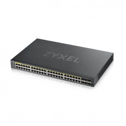 Zyxel GS1920-48HPV2 verkkokytkin Hallittu Gigabit Ethernet (10 100 1000) Power over Ethernet -tuki Musta