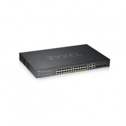 Zyxel GS1920-24HPv2 Hallittu Gigabit Ethernet (10 100 1000) Power over Ethernet -tuki Musta