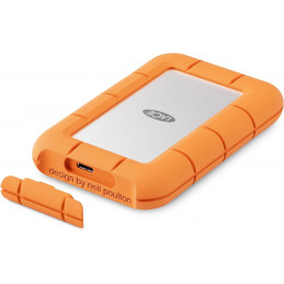 LaCie STMF2000400 ulkoinen SSD 2 TB Harmaa, Oranssi