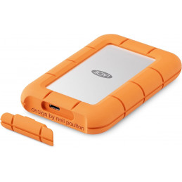 LaCie STMF500400 ulkoinen SSD 500 GB Harmaa, Oranssi