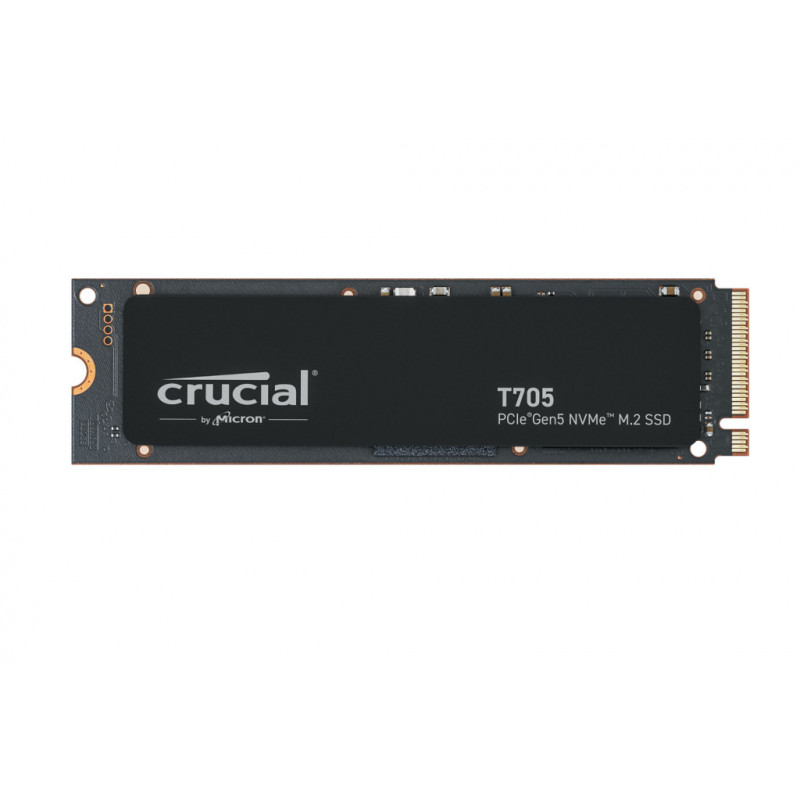 Crucial T705 2TB PCIe Gen5 NVMe M.2 SSD PCI Express 5.0 TLC 3D NAND