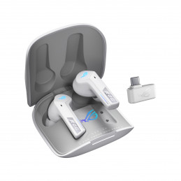 ASUS ROG Cetra True Wireless Speednova Kuulokkeet True Wireless Stereo (TWS) In-ear Pelaaminen Bluetooth Valkoinen