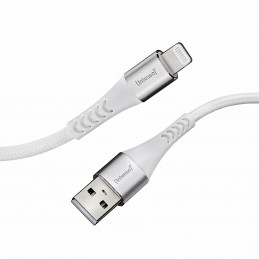 Intenso CABLE USB-A TO LIGHTNING 1.5M 7902102 USB-kaapeli 1,5 m USB A USB C Micro USB-A Lightning Valkoinen