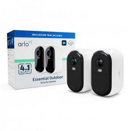 Arlo Essential 2K IP-turvakamera Sisätila ja ulkotila 2560 x 1440 pikseliä Katto seinä