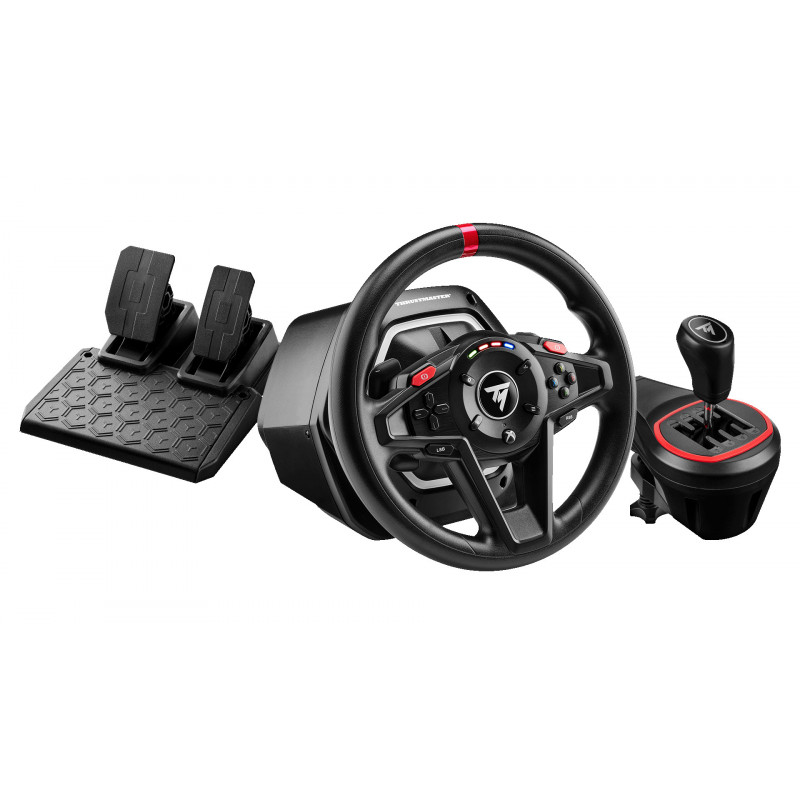 Thrustmaster T128 Shifter Pack Musta USB Ohjauspyörä + polkimet Analoginen PC, Xbox