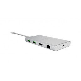 Razer USB-C Dock Langallinen USB 3.2 Gen 1 (3.1 Gen 1) Type-C Alumiini