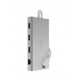 Razer USB-C Dock Langallinen USB 3.2 Gen 1 (3.1 Gen 1) Type-C Alumiini
