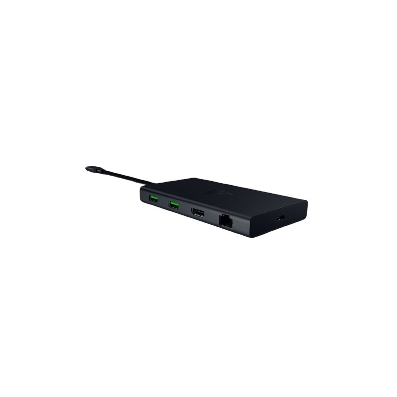 Razer USB-C Dock Langallinen USB 3.2 Gen 1 (3.1 Gen 1) Type-C Musta