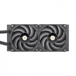 Thermaltake CL-W418-PL00BL-A Tietokoneen jäähdytysjärjestelmä All-in-one-nesteenjäähdytin 12 cm Musta 1 kpl