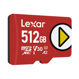 Lexar PLAY microSDXC UHS-I Card 512 GB Luokka 10