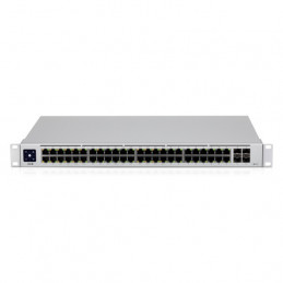 Ubiquiti UniFi USW-48-POE-EU verkkokytkin Hallittu Gigabit Ethernet (10 100 1000) Power over Ethernet -tuki Hopea