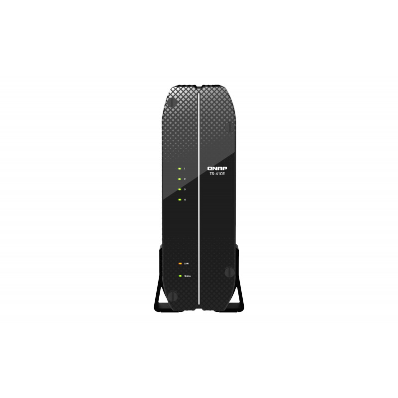 QNAP TS-410E NAS Tower Ethernet LAN Musta J6412