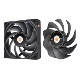 Thermaltake CL-F171-PL12BL-A Tietokoneen jäähdytysjärjestelmä Tietokonekotelo Tuuletin 12 cm Musta 3 kpl