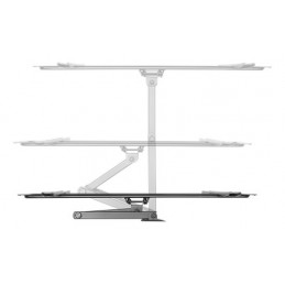 Deltaco ARM-1201 TV-kiinnike 139,7 cm (55") Musta