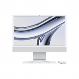 Apple iMac Apple M M3 59,7 cm (23.5") 4480 x 2520 pikseliä All-in-one PC 8 GB 512 GB SSD macOS Sonoma Wi-Fi 6E (802.11ax) Hopea