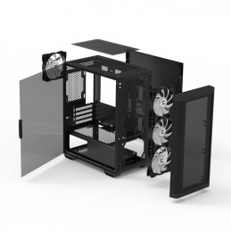 Zalman M4 Black Mini Tower Musta