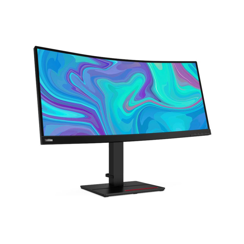 Lenovo ThinkVision T34w-20 tietokoneen litteä näyttö 86,4 cm (34") 3440 x 1440 pikseliä UltraWide Quad HD LCD musta