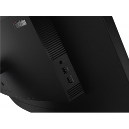 Lenovo ThinkVision T34w-20 tietokoneen litteä näyttö 86,4 cm (34") 3440 x 1440 pikseliä UltraWide Quad HD LCD musta