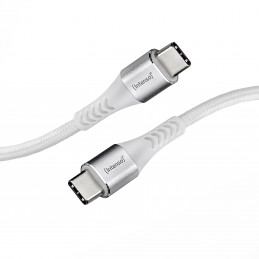 Intenso CABLE USB-C TO USB-C 1.5M 7901002 USB-kaapeli 1,5 m USB C Valkoinen