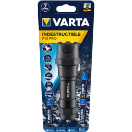 Varta INDESTRUCTIBLE F10 PRO musta Käsikokoinen taskulamppu LED