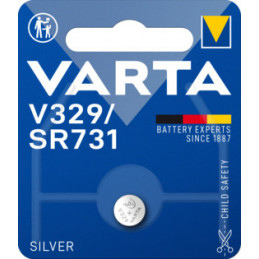 Varta V329 Kertakäyttöinen akku SR731SW Hopea-oksidi (S)