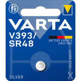 Varta V393 Kertakäyttöinen akku SR48 Hopea-oksidi (S)