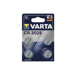 Varta 06025 101 404 kotitalousparisto Kertakäyttöinen akku CR2025 Litium