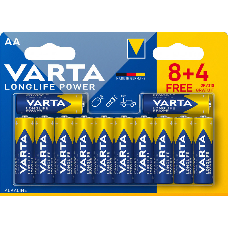 Varta 04906 Kertakäyttöinen akku AA Alkali