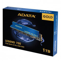 ADATA LEGEND 700 SLEG-700G-1TCS-S48 SSD-massamuisti M.2 1 TB PCI Express 3.0 3D NAND NVMe