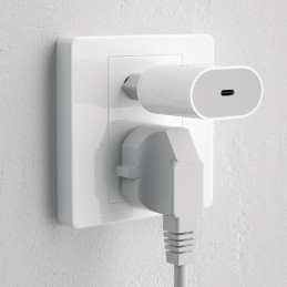 DUDAO EU Charger PD 20W Fast Type C white Universaali Valkoinen AC Pikalataus Sisätila