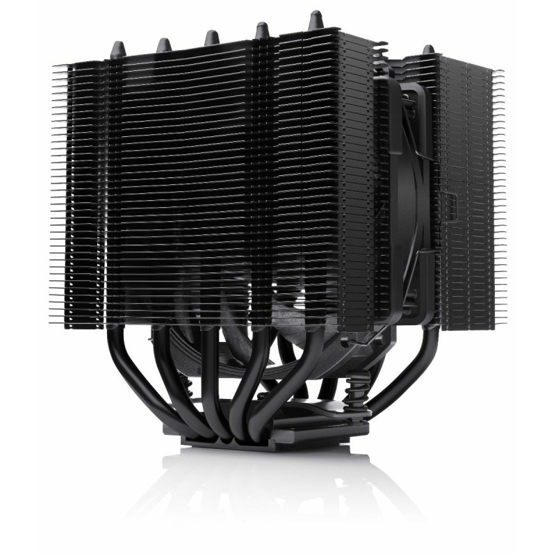Noctua NH-D12L Suoritin Ilmanjäähdytin 12 cm Alumiini, musta 1 kpl