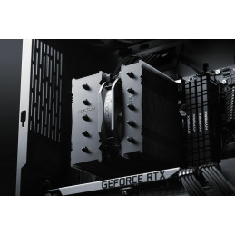Noctua NH-D12L Suoritin Ilmanjäähdytin 12 cm Alumiini, musta 1 kpl